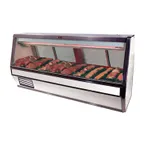 image of Howard-McCray R-CMS40E-4-LED 53" Single Duty Flat Refrigerated Meat Display Case, Remote