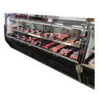 image of Howard-McCray R-CMS40E-6-BE-LED 77" Single Duty Flat Refrigerated Meat Display Case, Remote