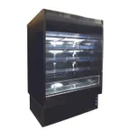 image of Howard-McCray R-OD35E-4-SW-B 51" Multi-Purpose Open Air Merchandiser in Black, Remote