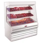 image of Howard-McCray R-OP30E-4L-S-LED 51" Remote Refrigerated Produce Display Case, Stainless