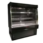 image of Howard-McCray R-OP35E-6L-S-LED 75" Remote Refrigerated Produce Display Case, Stainless