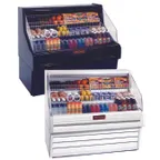image of Howard-McCray R-OS30E-3-B 39'' Horizontal Open Impulse Merchandiser in Black, Remote