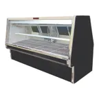 image of Howard-McCray SC-CMS34E-4-BE-LED 53" Double Duty Flat Refrigerated Meat Display Case
