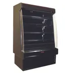 image of Howard-McCray SC-OD35E-4S-B-SW 51" Multi-Purpose Open Merchandiser in Black, Self- Contained