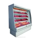 image of Howard-McCray SC-OM35E-4L-LED 51'' Vertical Packaged Meats Open Merhandiser in White