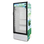 image of Howard-McCray VR-12-HC-US 25" One Glass Door Merchandiser Refrigerator in White, 12 cu. ft.
