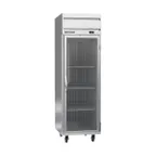image of Beverage Air HR1HC-1G 26" 1-Section Reach-In Refrigerator w/ Glass Full Door, Top Mount, 1/4 hp, 22 cu. ft.