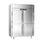 image of Victory HRS-2D-S1-EW-HD-HC Half Height 4-Door Solid Dual Temp Holding Cabinet, 48 Cu Ft, SS, R‑290