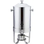image of Hubert 24492 Coffee Urn - 1-4/5 Gallon 7-8 qt Stainless Steel Polished, Built-In Canned-Heat Holder