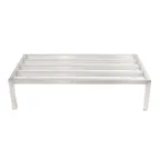 image of Hubert 28W-130 Kratos® Aluminum Dunnage Rack - 48"D X 24"W X 12"H, 1
