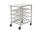 image of Hubert 32L-038 Aluminum Mobile Can Rack with #10 or #5 Cans