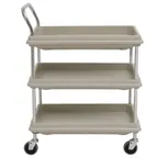 image of Hubert 77155 Utility Cart, 3-Shelf, 400 Lb. Capacity - 32-3/4" X 21-1/2" X 41"H