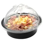 image of Hubert 83277 Sampling Kit, 10" Dia. X 9"H, Round, Self-Closing Door, w/ Drain Plug, Acrylic