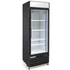 image of Hubert 86580 26-13/16" 1-Section Merchandiser Refrigerator with Glass Door, 23 cu. ft.