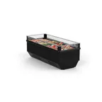 image of Hussmann FNGSC-8A 102" Microsc™ Open Air Island Merchandiser in Black, Self-Contained