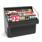 image of Hussmann SHM4A-QS 48" Self-Serve Horizontal Open Air Merchandiser in Black