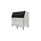 image of Icetro IB-085-48 Ice Bin, 48" Stainless Steel, Plastic Interior, 816 Ib Capacity, Top-Hinged Door
