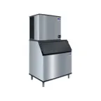 image of Manitowoc IDT0900A/D970/K00470 Air Cooled Full Cube 851 lb Ice Machine with 882 lb Bin