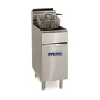 image of Imperial IFS-40-OP Full Pot Floor Model Gas Fryer w/ 40-lb Capacity, 2 Baskets, Thermostat