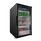image of Imbera USA VR06 HC BW NGD 27" 1-Section Merchandiser Refrigerator w/ Glass Door, 5.1 cu. ft.