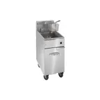 image of Imperial IFS-40-EU Full Pot Floor Model Electric Fryer w/ 40-lb., Thermostatic Controls, 2 Baskets