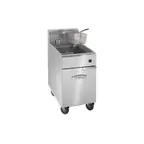 image of Imperial IFS-75-EU Full Pot Floor Model Electric Fryer w/ 75-lb., Thermostatic Controls, 2 Baskets