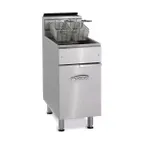 image of Imperial IFS-75 Floor Model Gas Tube Fired Fryer with 75 lbs, Millivolt Controls, 175.000 BTU