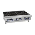 image of Imperial IHPA-10-60 60" Countertop Gas Hotplate with (10) Burners, Manual Controls, 320.000 BTU