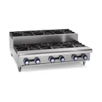 image of Imperial IHPA-4-24SU 24" Countertop Step-Up Gas Hotplate with (4) Burners, Manual Controls, 128.000 BTU