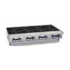 image of Imperial IHPA-8-48 48" Countertop Gas Hotplate with (8) Burners, Manual Controls, 256.000 BTU