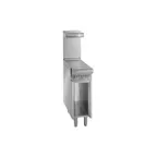 image of Imperial IHR-12SP 12" Heavy Duty Spreader Cabinet / Open Cabinet Base,Bottom Shelf-Stainless Steel