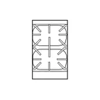 image of Imperial IHR-2-18-M 18" Gas Heavy Duty Range