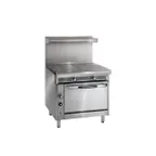image of Imperial IHR-2FT-C 36" Gas Heavy Duty Range w/ (2) French Tops, (1) Convection Oven, 105.000 BTU