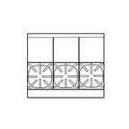 image of Imperial IHR-3HT-3 36" Gas Heavy Duty Range w/ (3) Open Burners, (3) Hot Tops, (1) Standard Oven, 250.000 BTU