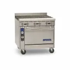 image of Imperial IHR-6 36" Gas Heavy Duty Range w/ (6) Open Burners, (1) Standard Oven, 280.000 BTU