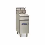 image of Imperial IHR-F50 15" Floor Model Gas Fryer, 50 lb.