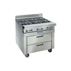 image of Imperial IHR-XX-RM-36 36" 2 Drawers Refrigerated Chef Base, 4 Pan Capacity