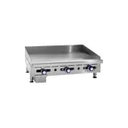 image of Imperial IMGA-4828 48" Countertop Gas Griddle, Manual Controls, 3/4" Steel Plate,  120.000 BTU