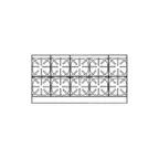 image of Imperial IR-10-SU-C 60" Gas Restaurant Range, (10) Open Burners w/ 5 Step-Up, (1) Standard Oven, (1) Convection Oven, 385.000 BTU