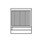 image of Imperial IR-24BR-XB 24" Gas Restaurant Range w/ 24" Radiant Charbroiler, (1) Cabinet Base, 60.000 BTU
