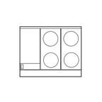 image of Imperial IR-4-G12T-E-C 36" Electric Restaurant Range
