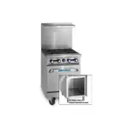 image of Imperial IR-4-XB 24" Gas Restaurant Range, (1) Cabinet, (4) Open Burners