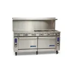 image of Imperial IR-6-G36-CC 72" Gas Restaurant Range w/ (6) Open Burners, 36" Griddle, (2) Convection Ovens, 312.000 BTU