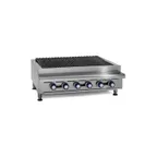 image of Imperial IRB-60 60" Countertop Gas Radiant Charbroiler w/ (10) Burners, 150.000 BTU