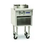 image of Imperial ISP-18-W Gas Wok Range w/ (1) Ring Burner (Bowl), Tempura Style, 16" Wok Ring, Manual Knobs, 90.000 BTU