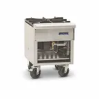 image of Imperial ISP-J-SP-2 18" Hi-Temp Gas Stock Pot Range w/ (2) Jet Burners, Valve Controls, 250.000 BTU