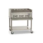 image of Imperial PSB36 36" Pro Series Countertop Gas Radiant Charbroiler w/ (6) Burners, 132.000 BTU