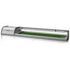 image of Infrico USA ICT-VSU77L 77" Countertop Refrigerated Sushi Display Case, Left Compressor