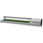 image of Infrico USA ICT-VSU77R 77" Countertop Refrigerated Sushi Display Case, Right Compressor
