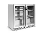 image of Infrico USA IMD-ERV25II 35" Refrigerated Back Bar Cabinet w/ 8 Cu Ft Capacity, 2 Glass Doors